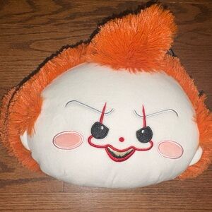 Russ Plush Character Pillow - Orange Hair, White Face